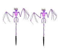 Ounfhtrttk Luces Solares para Jardín Al Aire Libre, Decoración Exterior, para Tumbas, Patios, Casas y Fiestas de Halloween.