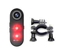 Ounfhtrttk Luz Trasera con Radar Inteligente para Bicicleta de Montaña y Carretera, con Cámara de 150 Grados y Luz Trasera para Bicicletas Eléctricas.