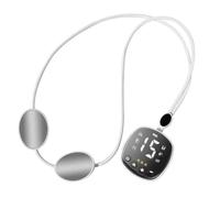 Ounfhtrttk Masajeador de Cuello Eléctrico EMS Estimulador Muscular Micro-Corriente TENS Pulso Cuello Compresa Caliente para la Columna Cervical