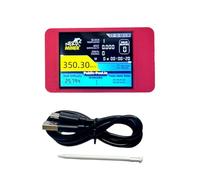 Ounfhtrttk Miner de Bitcoin Solo Mejorado de 350KH/S con Pantalla Táctil Inteligente de 2.8 Pulgadas Minero de Lotería Cripto para Uso en Casa BTC