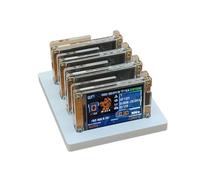 Ounfhtrttk Miner de Criptomonedas Bitcoin 4X 1030KH/S + con 4 Ranuras, Actualizado, Soporte de Pie, Minero para Uso Doméstico con Pantalla Inteligente de 2.8 Pulgadas.