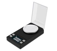 Ounfhtrttk Mini Báscula Digital de Alta Precisión 0,001 Báscula de Bolsillo Joyería Gramos de Equilibrio Peso para Laboratorio de Hierbas Medicinales 100g