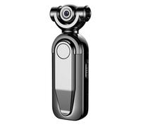 Ounfhtrttk Mini Cámara Digital de Audio y Video, Grabadora de Voz, HD, con Cancelación de Ruido, para Deportes, Grabación en DV DVR, Dictáfono, Microcámara