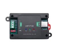 Ounfhtrttk Módulo Convertidor de Puerto Serie con Riel Guía Interfaz DB9 Macho/USB-B U4P-FT1B USB 485 Pro(FT232,TB,1,CB)