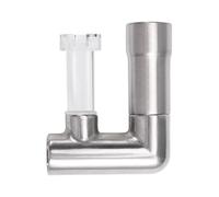 Ounfhtrttk Módulo de Extracción de Aceite de Salida de Filtro de Acuario de 16 Mm, Extensible, Anti-Peces y Camarones para Pecera.