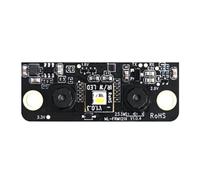 Ounfhtrttk Módulo de Reconocimiento HLK-FRM1213, Cámara Binocular Infrarroja 3D con IA Inteligente, Detección de Vida, Ojo de Visible.