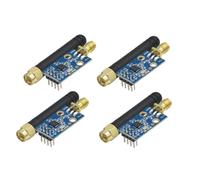 Ounfhtrttk Módulo Inalámbrico CC1101 de 4 Pcs con Interfaz SMA, Módulo Transceptor Inalámbrico para 433MHZ