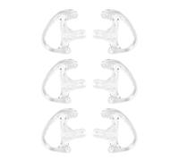 Ounfhtrttk Molde Suave para Radio Que Reemplaza el Inserto del Auricular, Tubo de Bobina Acústica, Kits de Audio, Accesorios para Auriculares S