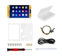 Ounfhtrttk Placa de Desarrollo de Módulo Bluetooth WiFi de 3,5 Pulgadas con Pantalla Táctil TFT de 320 X 480 y Carcasa Acrílica, Kit Electrónico DIY.