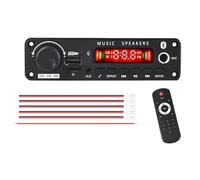 Ounfhtrttk Placa Decodificadora 400W Bluetooth MP3 WMA Ape DC8-26V Micrófono Manos para Audio de Coche DIY Reproductor de Música
