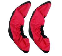 Ounfhtrttk Protector de Cuchilla Hockey para Patines, Cubre Cuchillas Patines de Hockey sobre Hielo, Guardas para Patines Hockey, Cubierta para Patines de Patinaje Artístico, Rojo Grande