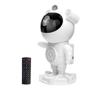 Ounfhtrttk Proyector de Galaxia con Luz, Astronauta y Estrellas con Altavoz Bluetooth, Temporizador y Control Remoto. para el Dormitorio y como Regalo.