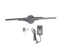 Ounfhtrttk Proyector de Hologramas 3D con WiFi, Resolución de 2000 X 224, 224 Cuentas LED, Imágenes Sin Bordes para Publicidad Comercial, Enchufe de la UE