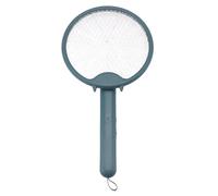 Ounfhtrttk Raqueta Eléctrica para Mosquitos de 3000 V, Lámpara, Recargable por USB, Plegable, Matamoscas, Trampa para Mosquitos.