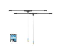 Ounfhtrttk Receptor de Diversidad ELRS ELRS 900MHz 500mW Diversity RX con Antena Dual de 70 mm para FPV A