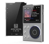 Ounfhtrttk Reproductor de MP3 HiFi Bluetooth 5.0 Reproductor de Audio Sin Pérdida Reproductor de Música Digital Reproductor de Audio Portátil Tarjeta 16G Incorporada Gris