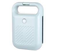 Ounfhtrttk Sandwichera Multifunción, Tostadora de Calentamiento Rápido, Máquina para Preparar Desayuno, Bandeja Eléctrica para Hornear, Carne Asada, UE. EU Plug