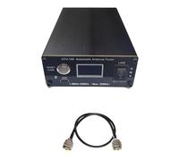 Ounfhtrttk Sintonizador de Antena ATU-100 de 1,8-30 MHz, 100 W, Automático, de Corta, con Batería Recargable para Radioaficionados.