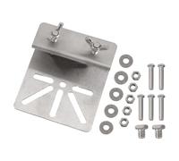 Ounfhtrttk Soporte de Monitor de Zanja de Drenaje con Montaje en Canalón para EufyCam/Pro, Soporte Ajustable para Cámara de Seguridad Exterior.