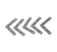 Ounfhtrttk Soporte de reparacion en forma de L plano puntal de esquina placa de angulo 80 mm x 80 mm