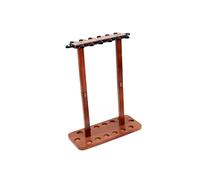Ounfhtrttk Soporte de Suelo para Caña de Pescar de Madera Maciza con 14 Ranuras, Organizador Vertical para Casa, Garaje, Cabina, C