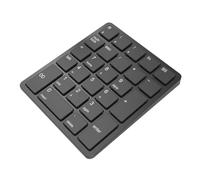 Ounfhtrttk Teclado NuméRico InaláMbrico de 2,4 GHz, Recargable, para Ordenadores PortáTiles, Color Negro