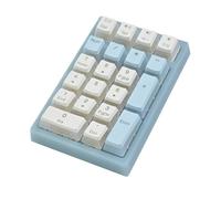Ounfhtrttk Teclado Numérico RGB Inalámbrico, Teclado Mecánico Pequeño Portátil con Interfaz Tipo C para Contabilidad y Finanzas.