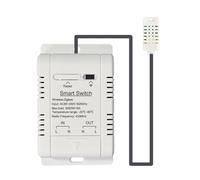 Ounfhtrttk Termostato Inalámbrico Inteligente Tuya Zigbee de 16 A con Sensor de 1 M y Control por Voz.