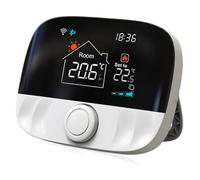 Ounfhtrttk Termostato Inalámbrico para Habitación, Controlador de Temperatura Programable Inteligente Tuya