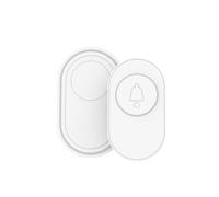 Ounfhtrttk Timbre Inalámbrico de 433MHz Kit de Timbre de Casa Inteligente A Prueba de Agua Visión Anillo Fluorescente Flash Alarma de Seguridad Enchufe de la UE