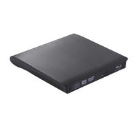 Ounfhtrttk Unidad Óptica Externa USB 3.0 con Acabado Cepillado y Doble Interfaz para Grabación de BLU-Ray, Grabadora de DVD/CD, Unidad de DVD Externa para Portátil.