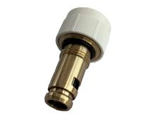 Ounfhtrttk Válvula Termostática M30 X 1,5 con Conexión Intermedia, Válvula Termostática, Inserto de Válvula de Radiador Ajustable