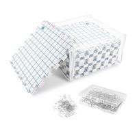 Oungy 9 alfombrillas de bloqueo para tejer, esteras elásticas para tejer, esteras de bloqueo, gruesas para tensores de Granny Square, para tejer ganchillo
