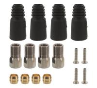 OUNONA 1 Juego de Insertos de Conector de Oliva, Kit de Pernos de | Manguera para freno de disco hidráulico de bicicleta, repuestos para freno hidráulico de bicicleta de montaña