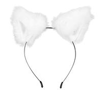 OUNONA 1 pieza Diadema de Orejas de Peluche para Mujer Accesorio Creativo de Cabello para Fiestas y Cosplay Decoración Adorable para Cumpleaños