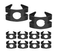 OUNONA 10 Piezas Clips Metálicos de Fijación para Mangueras de Freno de Coche Soporte Estable y Seguro para Línea Hidráulica Compatibles con Marcas de Automóviles Alemanas Kit de Montaje