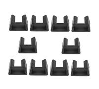 OUNONA 10 Piezas Clips para Muebles de Patio Clips Conectores para Sofá Modular de Plástico Resistentes para Muebles de Jardín Exterior Compatible con Mimbre Rattan