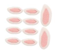 OUNONA 10 Piezas Material Horquilla De Adornos Cabello Forma De Orejas De Conejo Dije De Orejas De Conejo Para Niña Decoración Creativa De De Para Manualidades