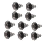 OUNONA 10 Piezas Metal Candle Holders Vintage Style Unfinished Metal Candle Cups For Home Decor Stable Weighted Base Tealight Holders Decorative Wedding and Party Accessories