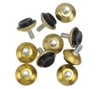 OUNONA 10 Piezas Patas Niveladoras Muebles Ajustables Sillas Mesas Escritorio Hogar Oficina Duraderas y Fáciles de Instalar