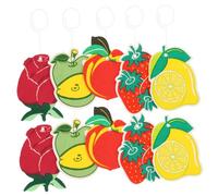 OUNONA 10 Unidades Ambientador Colgante para Coche, Fragancia para Aromaterapia, Accesorio Espejo Retrovisor, para Coche y Descanso