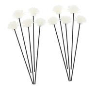 OUNONA 10 Varillas Difusoras de Aroma Material PE y Fibra de Poliéster Flores Artificiales Reutilizables y Resistentes para Difusor de Fragancias para Hogar o Escritorio