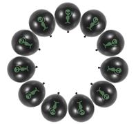 OUNONA 100 Globos de Látex para Decoración de Fiesta Infantil, Duraderos y Seguros, Ideales para Cumpleaños Temática Espacial y Fondo de Fiesta