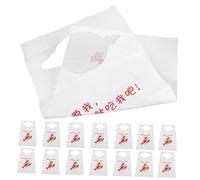 OUNONA 100 Piezas Baberos Lavables para Adultos, Adultos Impermeables, Babero Adulto Mayor con Recogemigas, Baberos para Corchetes Ajustables