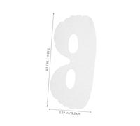 OUNONA 100 Piezas Parches Oculares Desechables Unidades Láminas No Tejidas Ultrafinas para Cuidado Piel Hidratación y Absorción de Sérum para Spa y Uso Profesional Portátil