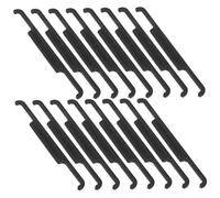 OUNONA 100piezas Ganchos de Plástico para Asientos de Coche Clips de Fijación para Respaldo Accesorios de Repuesto para Instalación de Cojines y Alfombrillas