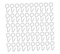 OUNONA 100piezas Ganchos Metálicos Forma De s Para Fundas De Asientos De Coche Accesorios Para Fundas De Asiento De Coche Ganchos De Fijación Para Cojines De De Interiores De Automóviles