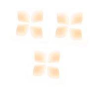 OUNONA 12piezas Pegatinas De Silicona Invisibles Para Corrección De Soporte Para Oídos Protruidos Parches Transparentes Para Faciales Forma De v y Paquete