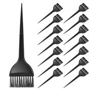 OUNONA 15piezas Pinceles para Teñir el Cabello Aplicador de Tinte y Coloración Herramientas para Colorear el Cabello Salón y Hogar Mangos