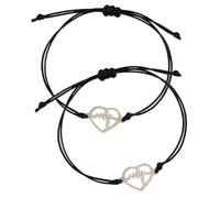 OUNONA 1Par Inoxidable Electrocardiograma Cómodo para Mujeres para Ocasiones Informales